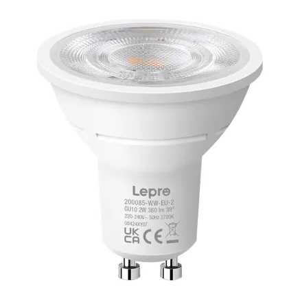 LED Bulb LEPRO 200086-WW-EU-5 GU10 3.3W