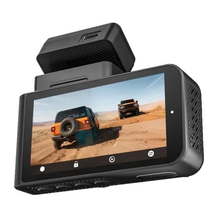 WOLFBOX X3 WiFi 2.5K + 1080p 64GB Dash Cam