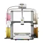 Creality SparkX i7 Nano Combo 3D prinktinė su mulčroju medžiagų sistemomis, automatičia CFS Nano filamentų tvarkymu, ketur špoletas (melnasis, žaliais, šviečias, žaliais) į sėdynės, žalia izkartotą extruderių žvalgybę, i7 kontro
