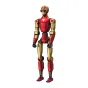 UNITREE R1 Air Crimson Hero humanoid robotė, raudona ir žalia kūrė, 123 cm dydis, 20 DoF, pilnus kūno žiūrys ant baltos fono