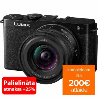 PANASONIC LUMIX S9 JET BLACK 18-40MM F/4.5-6.3 DC-S9NE-K PANASONIC LUMIX S9 JET BLACK 18-40MM F/4.5-6.3 DC-S9NE-K