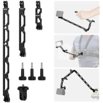 Neewer alumiinio alloy įkeltai ramybės lengvas trys įveikiamos ramybės (30 cm, 16,5 cm, 8,5 cm) su 1/4‑inčiais ir 3/8‑inčiais įkeliavimo taškėmis, trys įveikiamos šiek tiek šviesiems ir 1/4‑inčiu adaptoriaus. Neewer alumiinio alloy įkeltai ramybės lengvas trys įveikiamos ramybės (30 cm, 16,5 cm, 8,5 cm) su 1/4‑inčiais ir 3/8‑inčiais įkeliavimo taškėmis, trys įveikiamos šiek tiek šviesiems ir 1/4‑inčiu adaptoriaus.