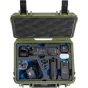 BW Outdoor Action Case Type 500 DJI Osmo Pocket 4 Creator Combo I Bronze Green