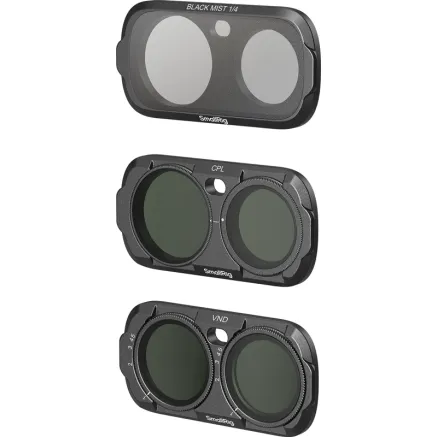 SmallRig 6987 Filter Kit for Insta360 Luna Ultra (Black)
