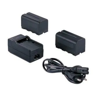 Kameru akumulatori - Battery Charger SP-CHG + 2 x Battery NP-F750 komplekts - perc šodien veikalā un ar piegādi