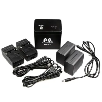 LED lampas barošana - Falcon Eyes Battery Pack MV-AD2 for DVR-620D/LP-DB1000U/SG-100 - ātri pasūtīt no ražotāja