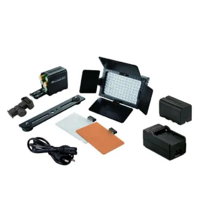 Falcon Eyes LED Lamp Set Dimmable DV-160V-K2 incl. Battery