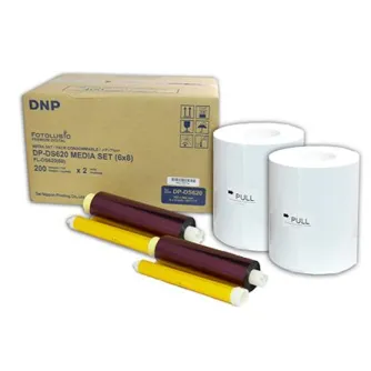 Fotopapīrs printeriem - DNP Paper DM68620 2 Rolls а 200 prints. 15x20 for DS620 - ātri pasūtīt no ražotāja