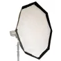Softboksi - Falcon Eyes Foldable Octabox + Honeycomb Grid FEOB-11HC 110 cm - perc šodien veikalā un ar piegādi