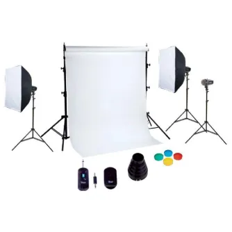 Studijas zibspuldžu komplekti - Falcon Eyes Studio Flash Set SSK-3150D - ātri pasūtīt no ražotāja