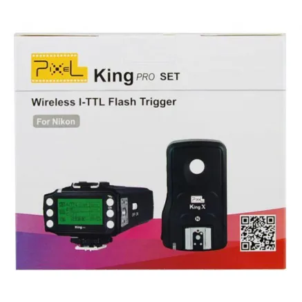 Pixel i-TTL Radio Trigger Set King Pro for Nikon