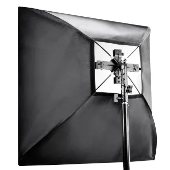 Piederumi kameru zibspuldzēm - walimex Set Quad Flash Holder incl. Softb. 60x60cm - ātri pasūtīt no ražotāja