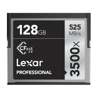 Atmiņas kartes - LEXAR 128GB 3500X PRO CFAST - ātri pasūtīt no ražotāja
