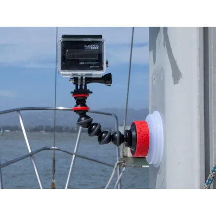 Joby suction cup Gorillapod Arm + GoPro adapter