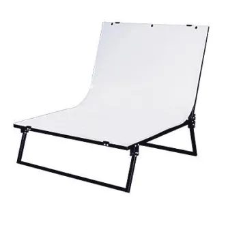 Priekšmetu foto galdi - Plastikāta loksne priekšmetu fotogrāfijai (balta matēta) 2.05x1.25m - ātri pasūtīt no ražotāja