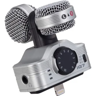 Mikrofoni - Zoom iQ7 MS Stereo Microphone for iPhone and iPad - ātri pasūtīt no ražotāja