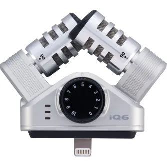 Zoom iQ6 XY Stereo Microphone for iPhone and iPad - Mikrofoni