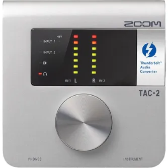 Mikrofonu aksesuāri - Zoom TAC-2 Thunderbolt Audio Converter Audio Converter - ātri pasūtīt no ražotāja