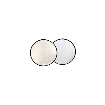 ExpoImaging 32in 2-in-1 Reflector - Super Soft Silver / Natural White