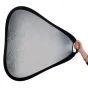 Saliekamie atstarotāji - StudioKing Grip atstarotājs sudrabs/balts CRGSW60 60 cm 571420 - ātri pasūtīt no ražotāja