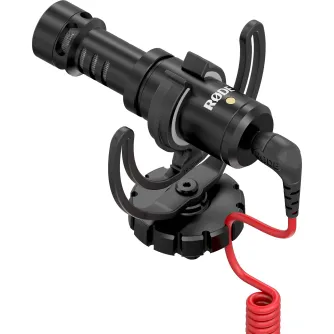 Videokameru mikrofoni - Rode VideoMicro Compact Cardioid Light-weight On-Camera Microphone with rycote - perc šodien veikalā un ar piegādi