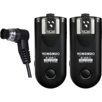 Aksesuāri - Yongnuo RF-603 N3 II Wireless Flash Trigger palaidēja noma Aksesuāri - Yongnuo RF-603 N3 II Wireless Flash Trigger palaidēja noma