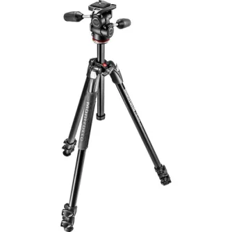 Foto statīvi - Manfrotto 290 DUAL kit 3way head - ātri pasūtīt no ražotāja