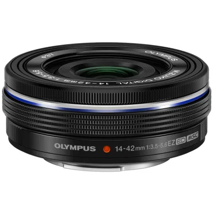 Olympus M.ZUIKO DIGITAL ED 14-42mm 13.5-5.6 EZ (pancake zoom) / EZ-M1442EZ black