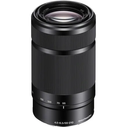 Sony E 55-210mm f/4.5-6.3 OSS E-Mount Lens (Black) SEL552
