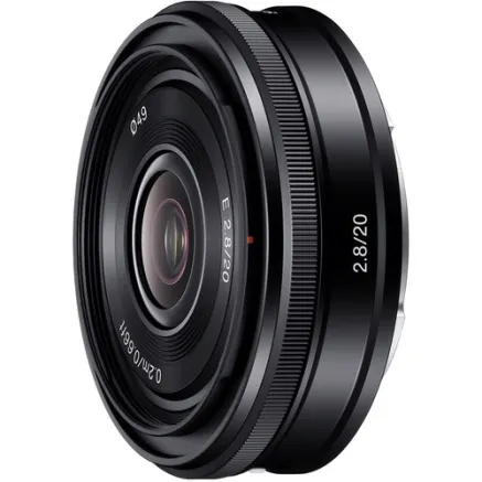  Sony E 20mm F2.8 (Black) (SEL20F28)