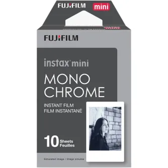 Film for instant cameras - FUJIFILM Monochrome film instax mini (10PK) - buy today in Master Foto store and with delivery Best choise selected by experts