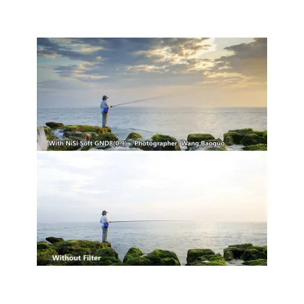 NISI SQUARE NANO IR GND SOFT 150X170MM GND8 0,9