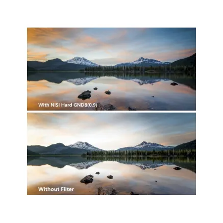 NISI SQUARE NANO IR GND HARD 180X210MM GND8 0,9