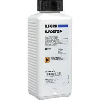 Foto laboratorijai - Ilford Ilfostop 500ml - perc šodien veikalā un ar piegādi