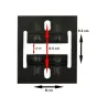 Sliežu stiprināšanas sistēmas - Falcon Eyes Track Fixating Plate #3330C for B-3030C - ātri pasūtīt no ražotāja