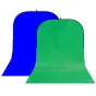 StudioKing Background Board BBT-10-07 Green/Blue 150x400 cm