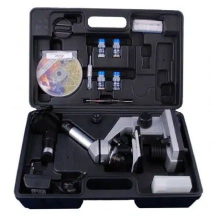 Byomic Beginners Microscope set 40x - 1024x in Suitcase