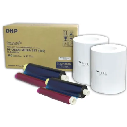 DNP Paper DM46620 2 Rolls а 400 prints. 10x15 for DS620