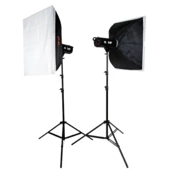 Studijas zibspuldžu komplekti - Falcon Eyes Studio Flash Set TFK-2401 Digital - ātri pasūtīt no ražotāja
