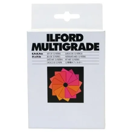Ilford Multigrade filter set 8.9x8.9cm