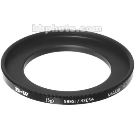 B+W Filter 5G Stepdown ring 58 / 43