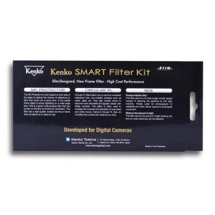 KENKO SMART FILTER 3-KIT PROTECT/CPL/ND8 58MM