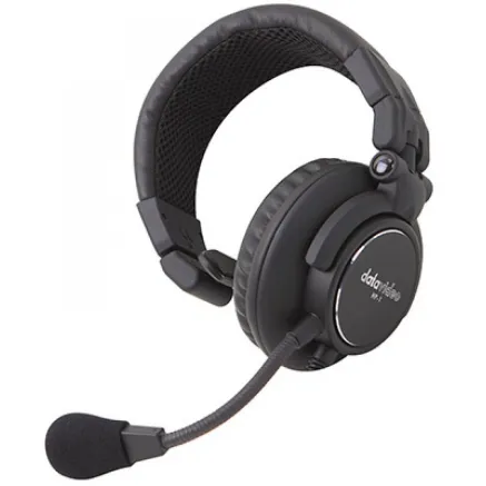  DATAVIDEO HP 1E ONE EAR HEADPHONE WITH MIC HP-1E