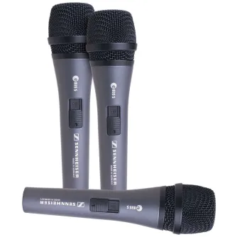 Discontinued - Sennheiser e 835-S Three Pack Vocal Microphones Set