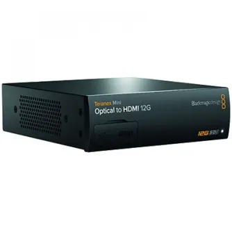 Signāla kodētāji, pārveidotāji - Blackmagic Design Teranex Mini Optical - HDMI 12G (BM-CONVNTRM-MA-OPTH) Converter / Decoder / Encoder - ātri pasūtīt no ražotāja