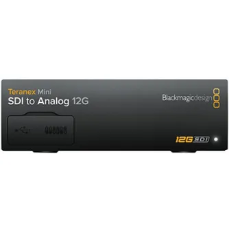 Signāla kodētāji, pārveidotāji - Blackmagic Design Teranex Mini SDI - Analog 12G (BM-CONVNTRM-BA-SDIAN) Converter / Decoder / Encoder - ātri pasūtīt no ražotāja