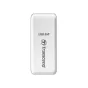 Atmiņas kartes - TRANSCEND atmiņas lasītājs FLASH 3.0 SDHC/SDXC un MICRO SDHC/S TS-RDF5 (balta) - perc šodien veikalā un ar piegādi