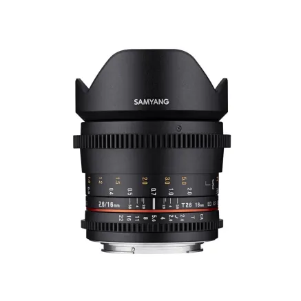 SAMYANG MF LENS 16MM T2.6 VDSLR SONY A