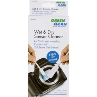 Foto kameras tīrīšana - Green Clean SC-6060-4 in Hang-Box New WET & DRY FULL FRAME 4pcs - perc šodien veikalā un ar piegādi