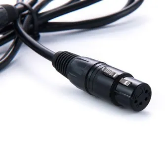 AC adapteri, strāvas vadi - Rolux 4-Pin XLR Female with 4-Pins Male Connector - ātri pasūtīt no ražotāja